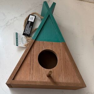 New with tags asland tabletop decor teepee Birdhouse boho style